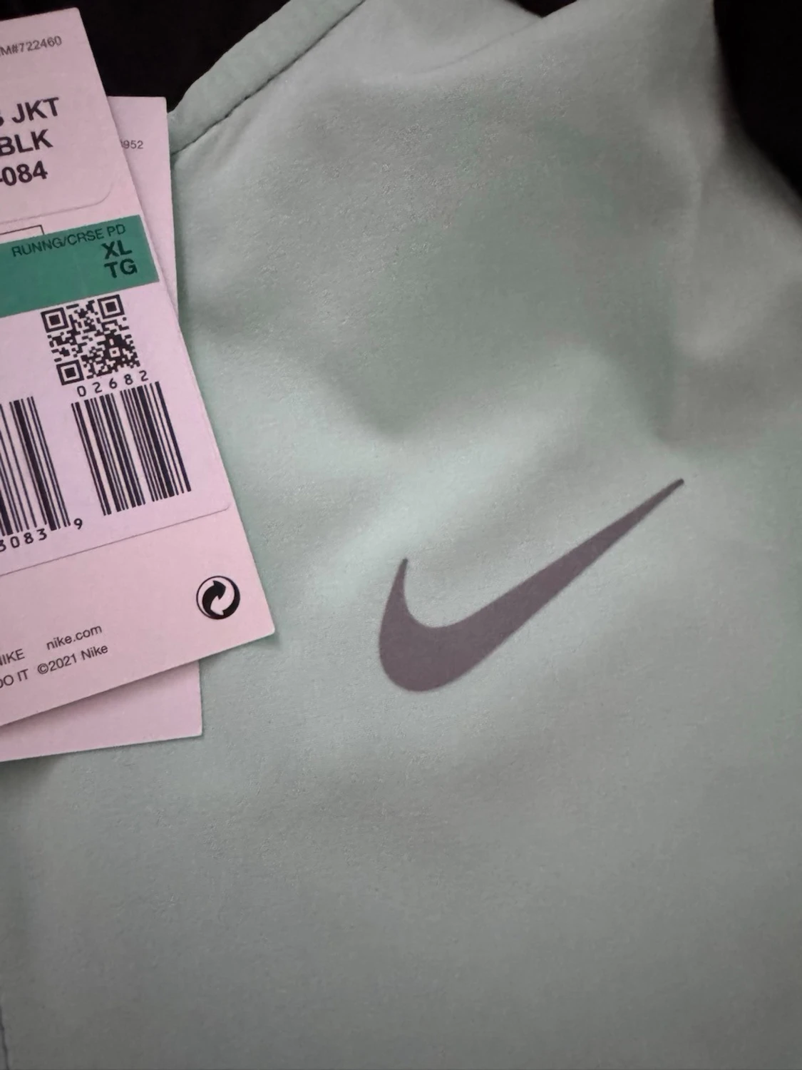 Nike miler colourblock jacka  - 1