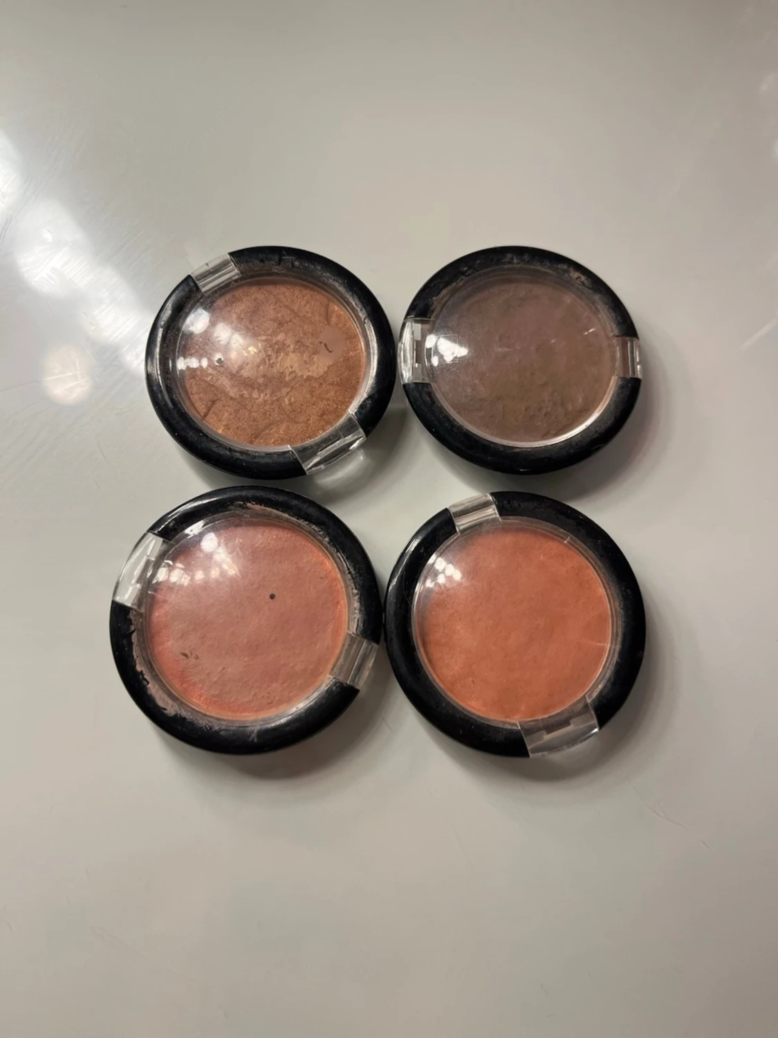 Mixade rouge och ögonskuggspaletter - 1