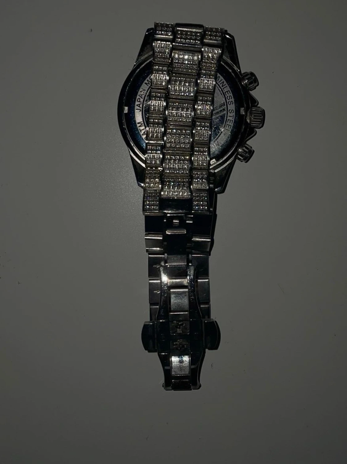 Glittrig silverklocka från Dissing - 3