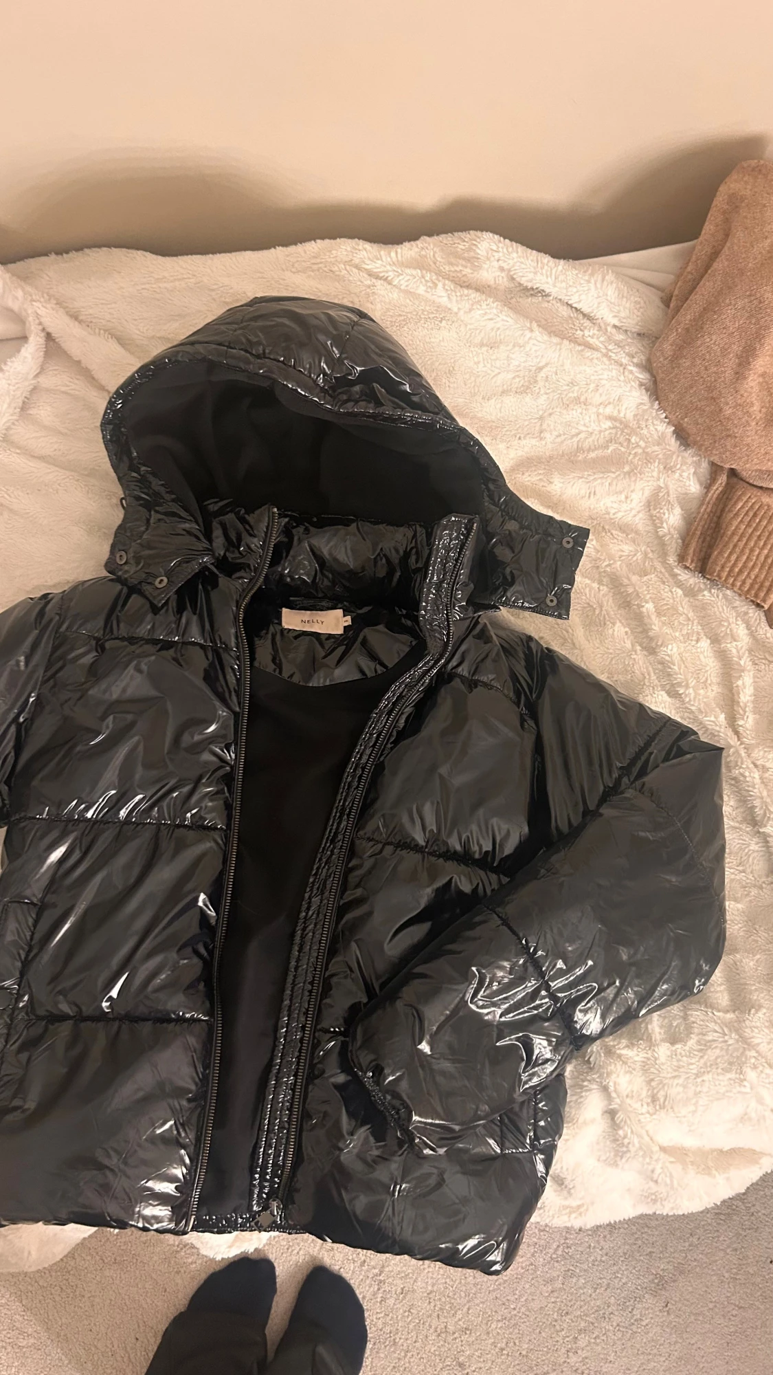 Svart pufferjacka från Nelly XS - 1