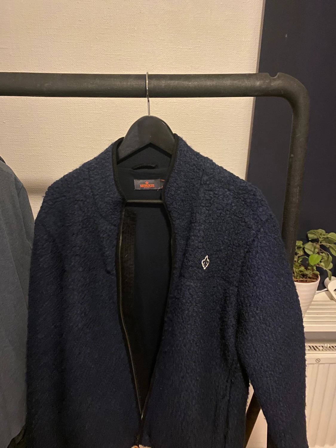Mörkblå teddyjacka från Morris - 2