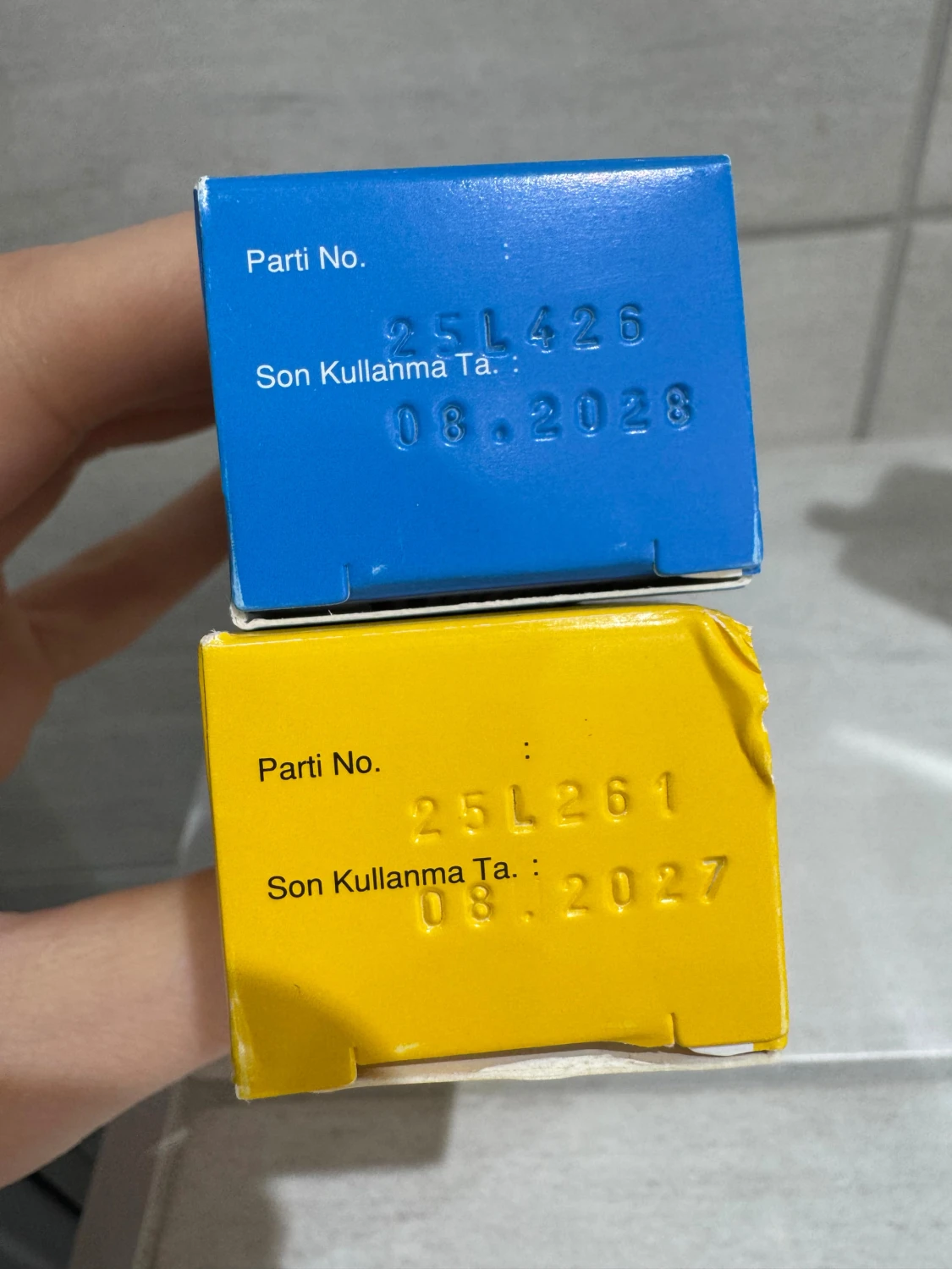 Hametan ansiktskräm och salva 30g blå och gul  - 2