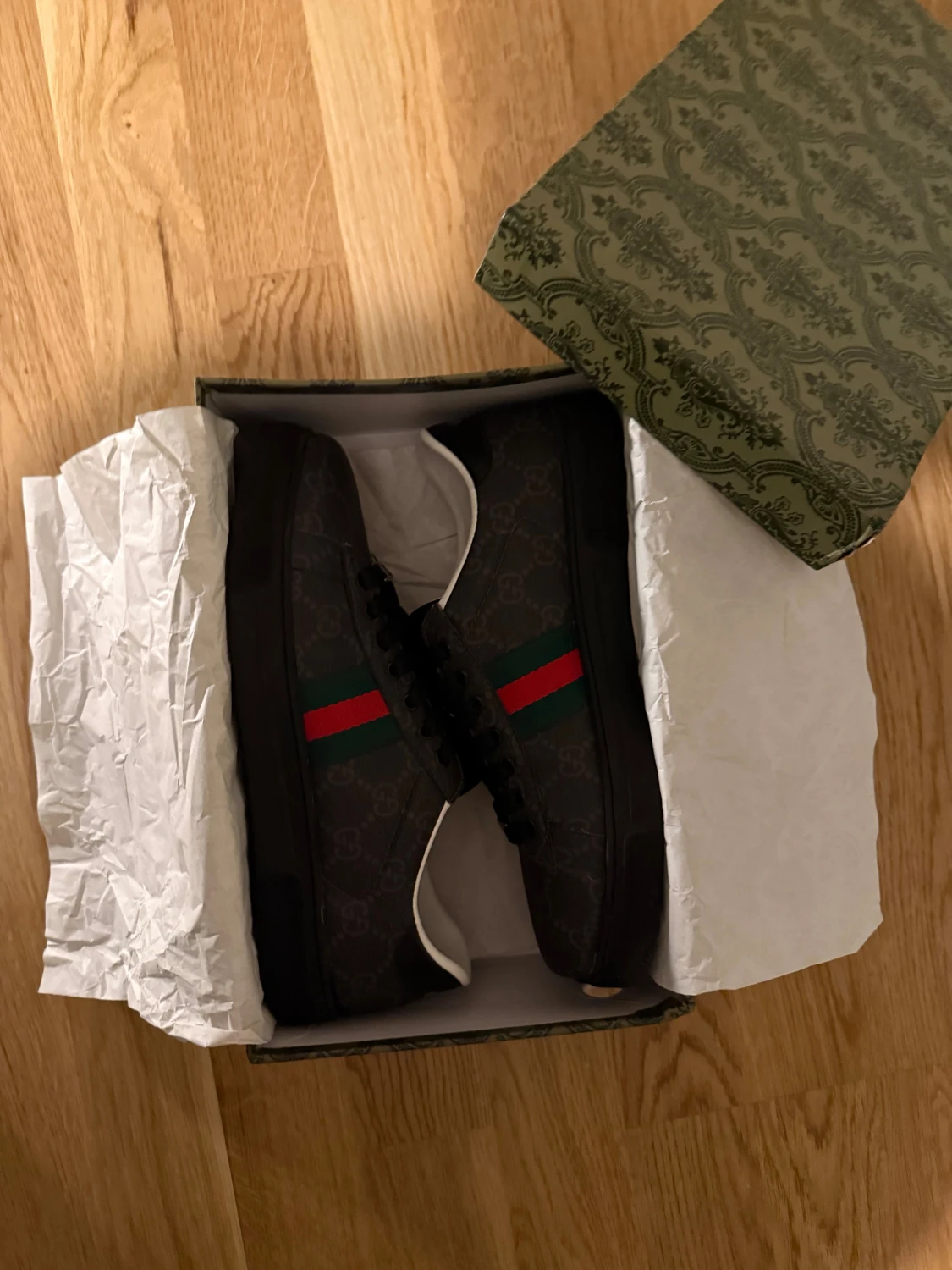 Gucci Ace Svart - 1