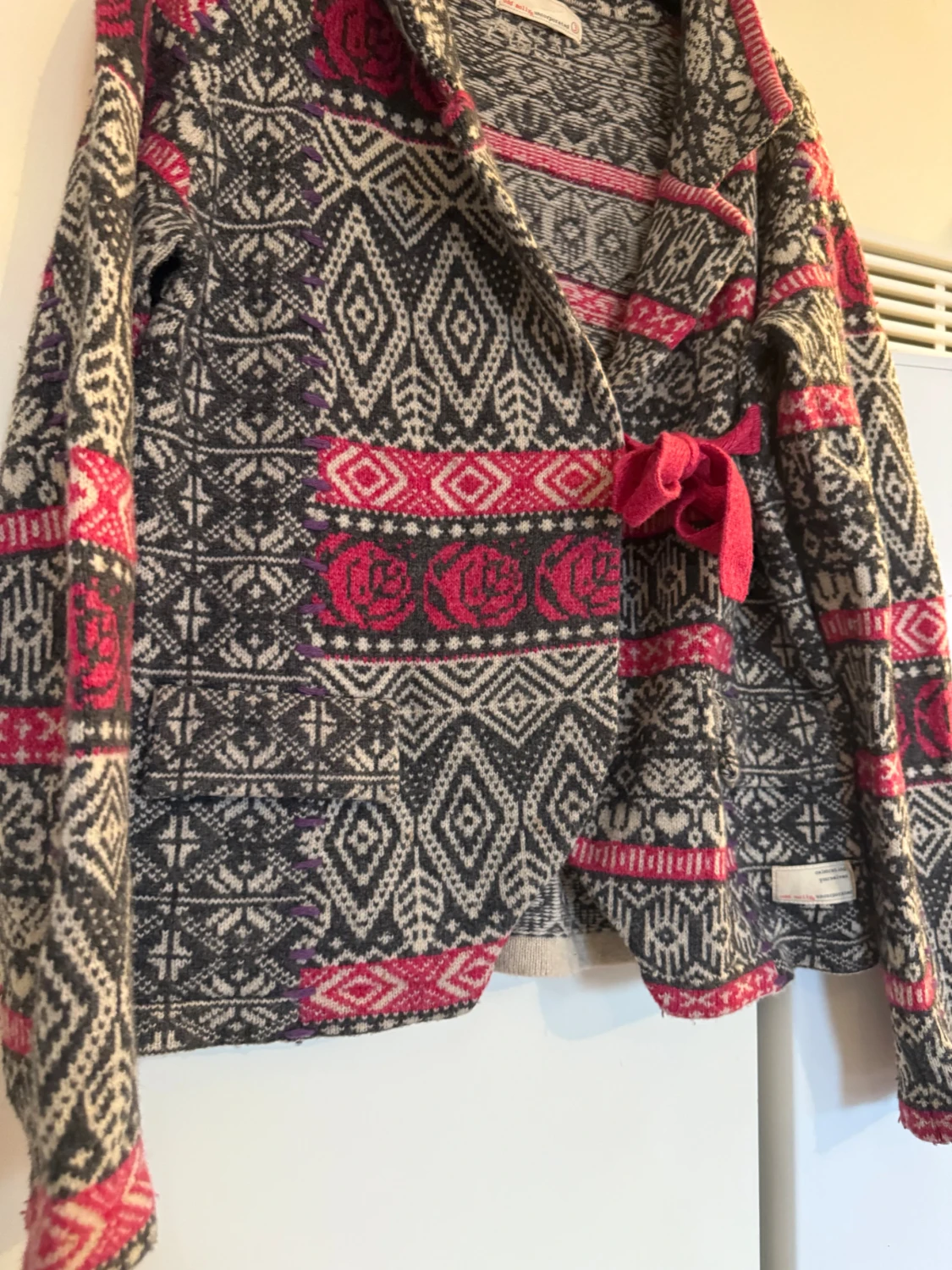 Mönstrad kofta från Odd Molly, stl 3 - 1