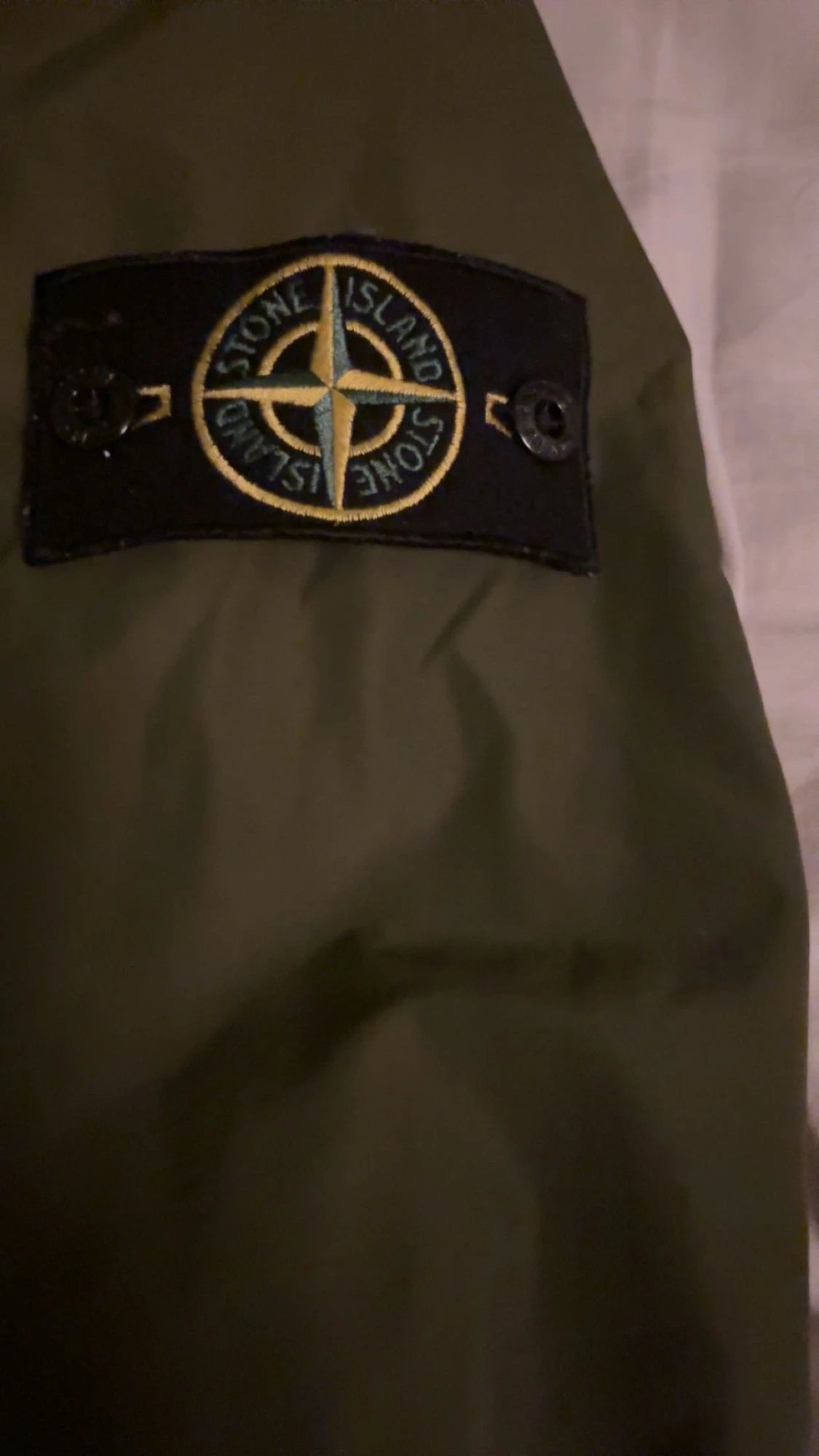 Grön vindjacka från Stone Island - 3