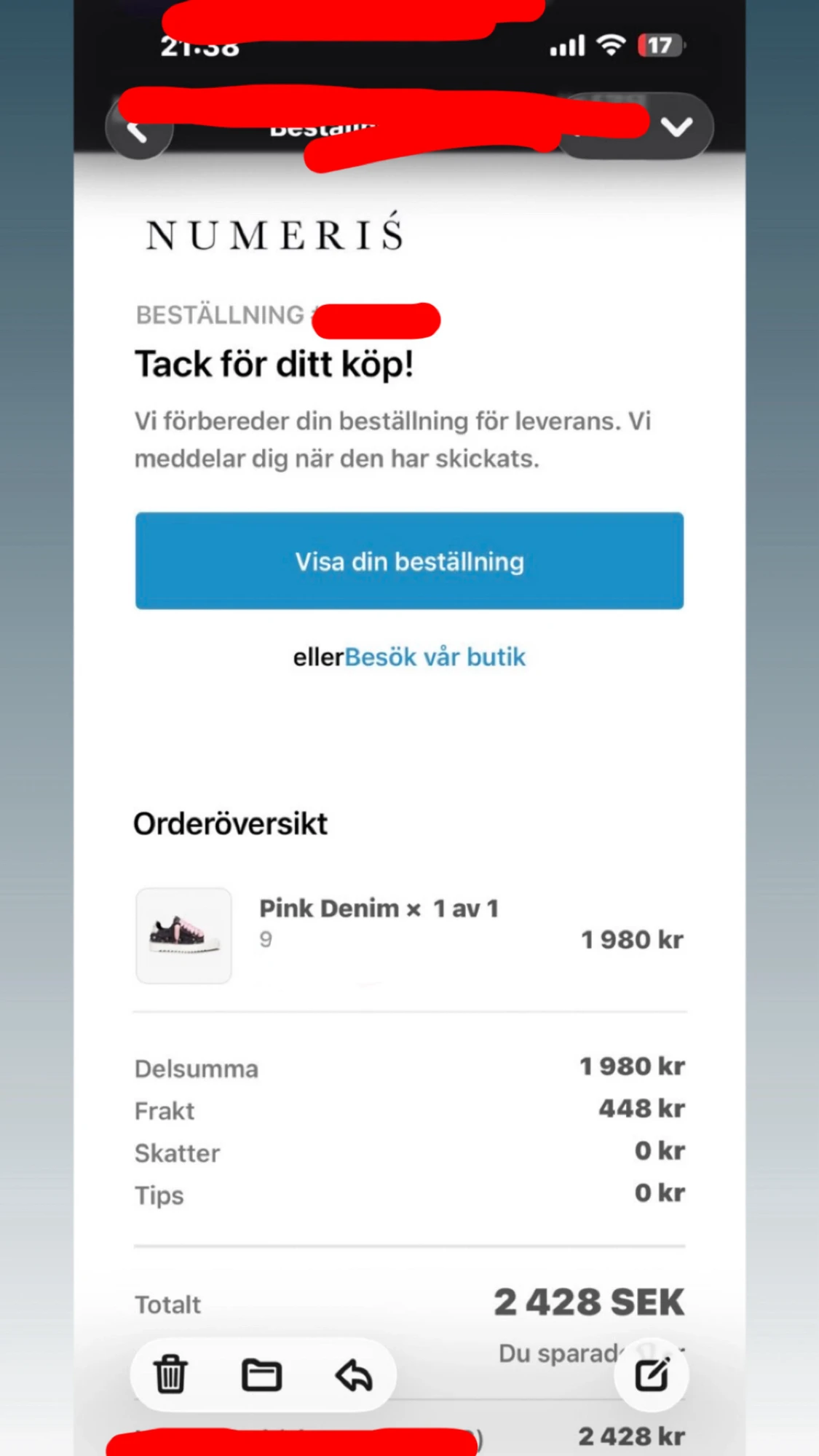 Skor från Numeris - 4