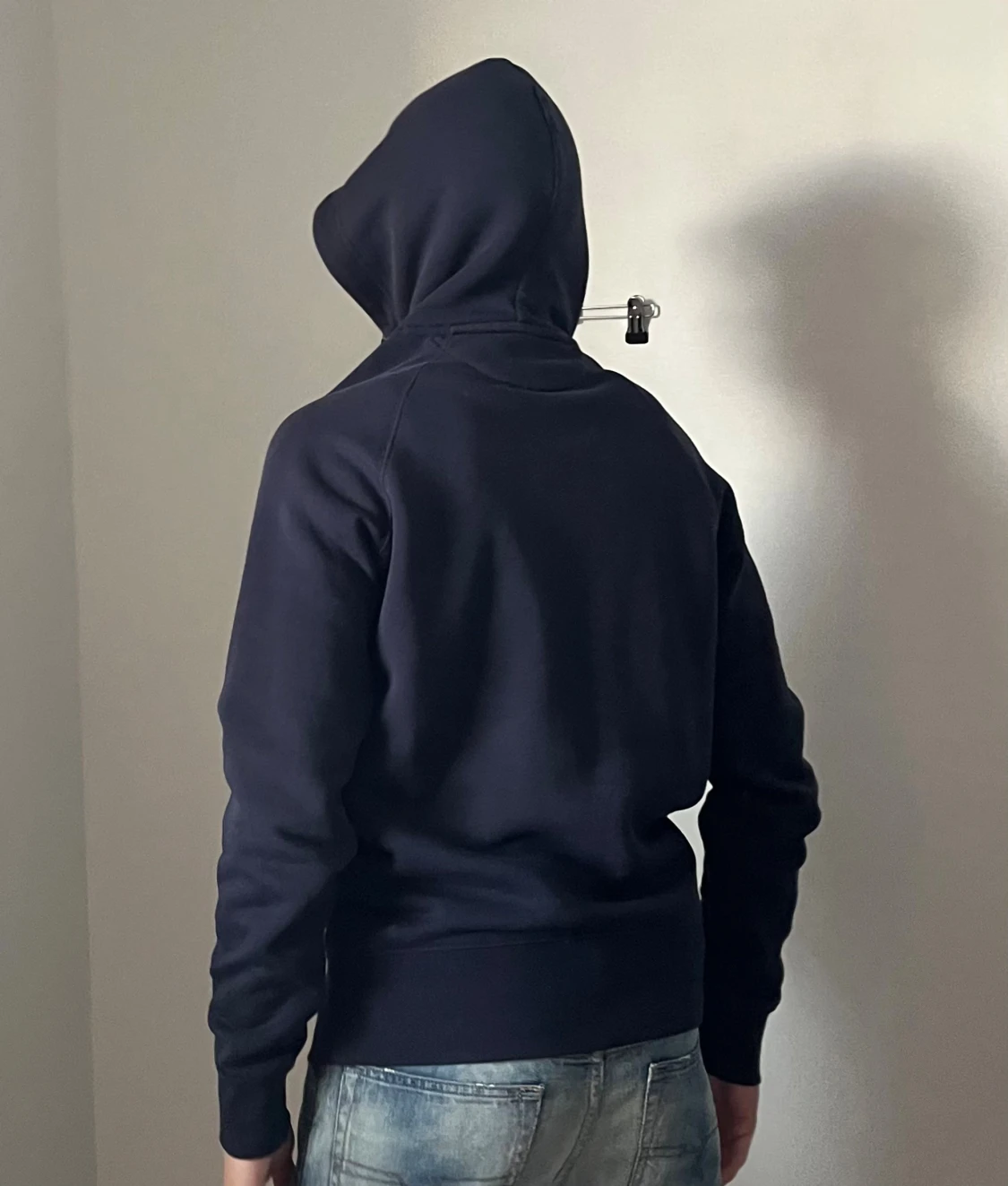Blå Gant Hoodie - 2