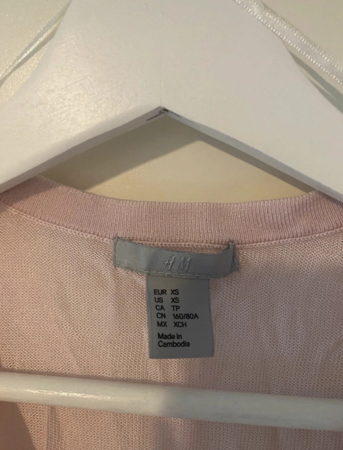 Rosa kofta/tröja - 1