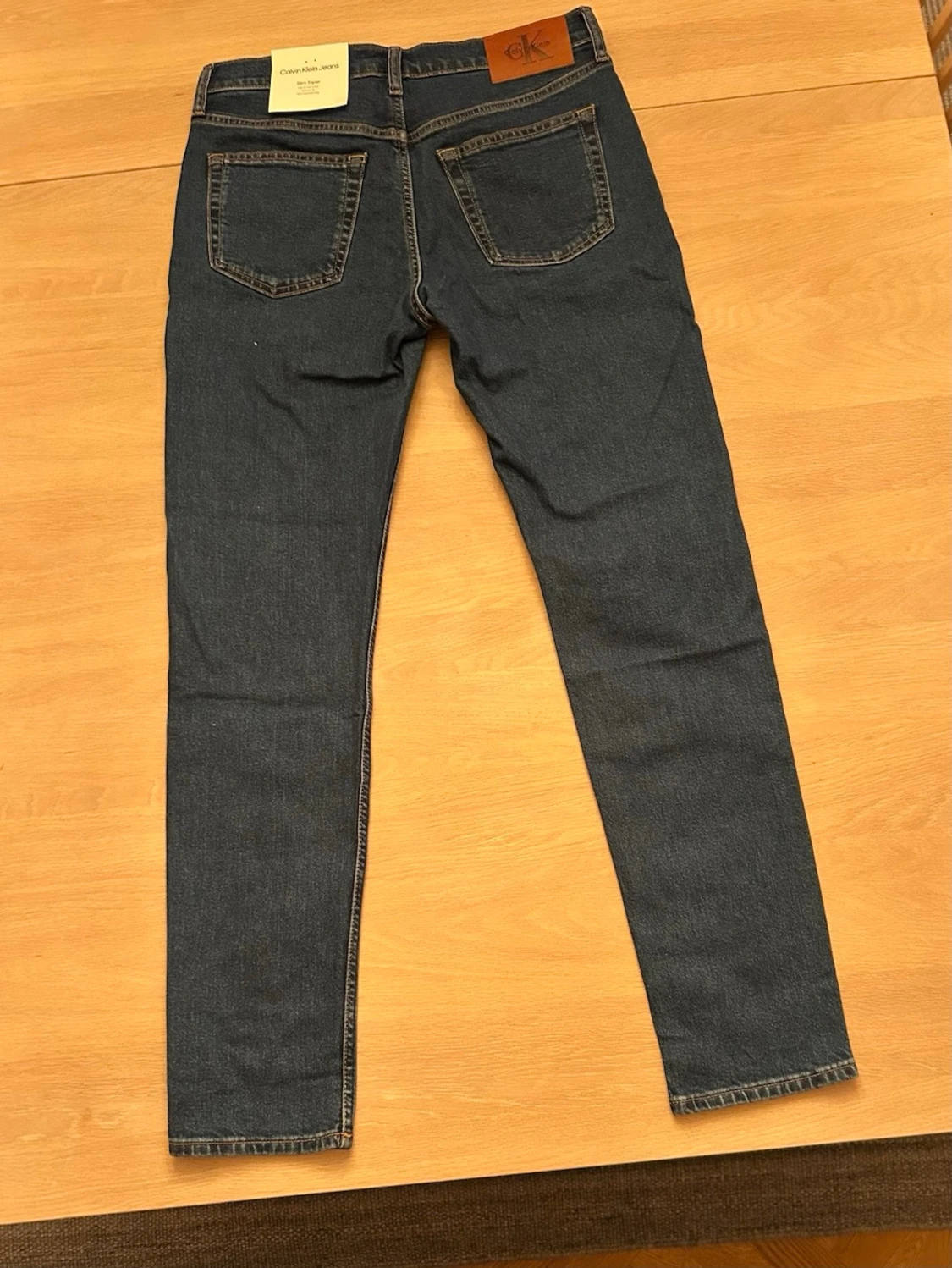 Calvin Klein Slim Taper jeans blå - 1