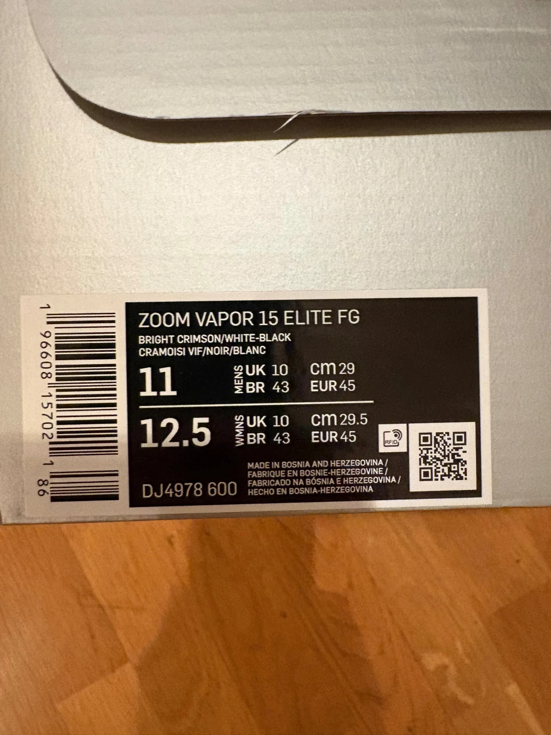 Nike mercurial vapor 15 elite fg  - 2