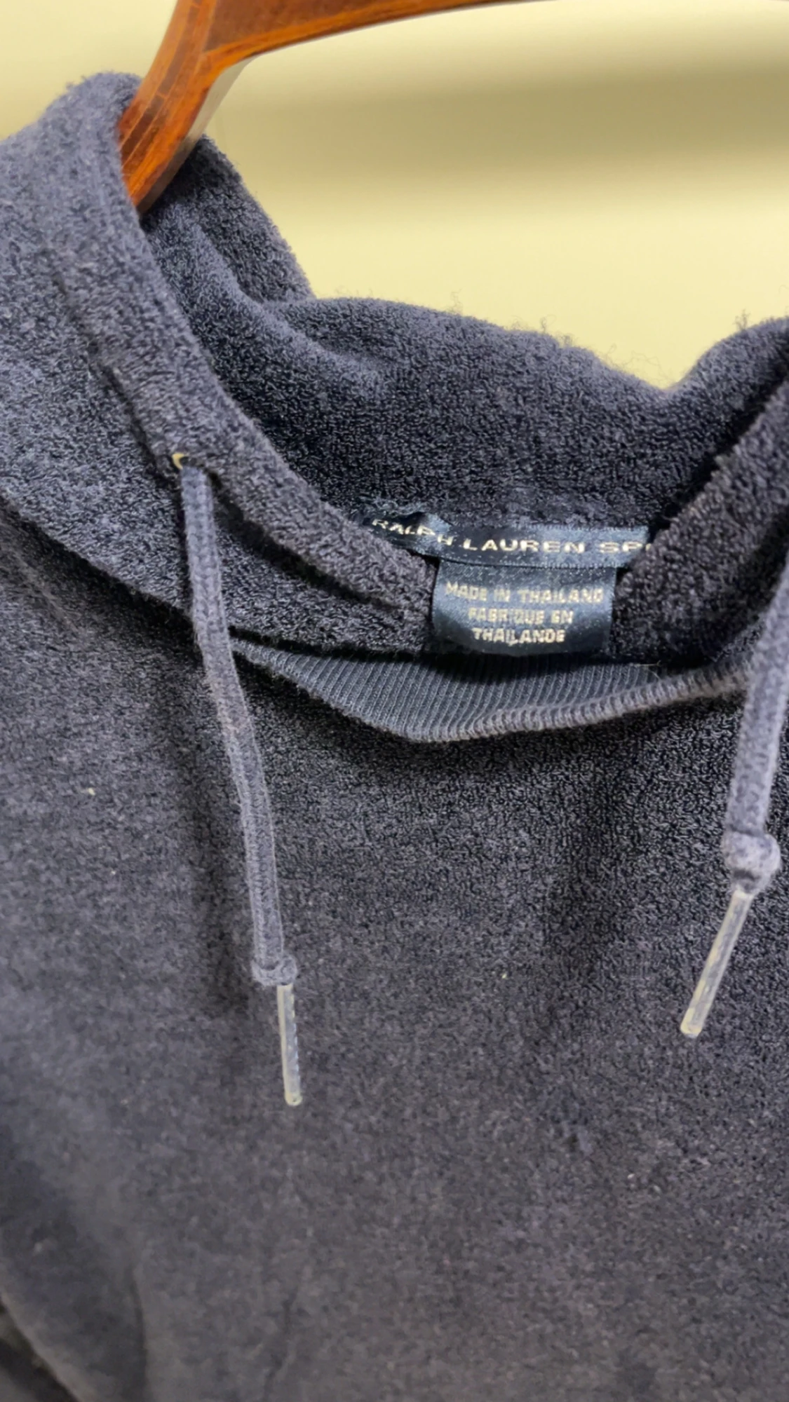 Mörkblå hoodie från Ralph Lauren - 2