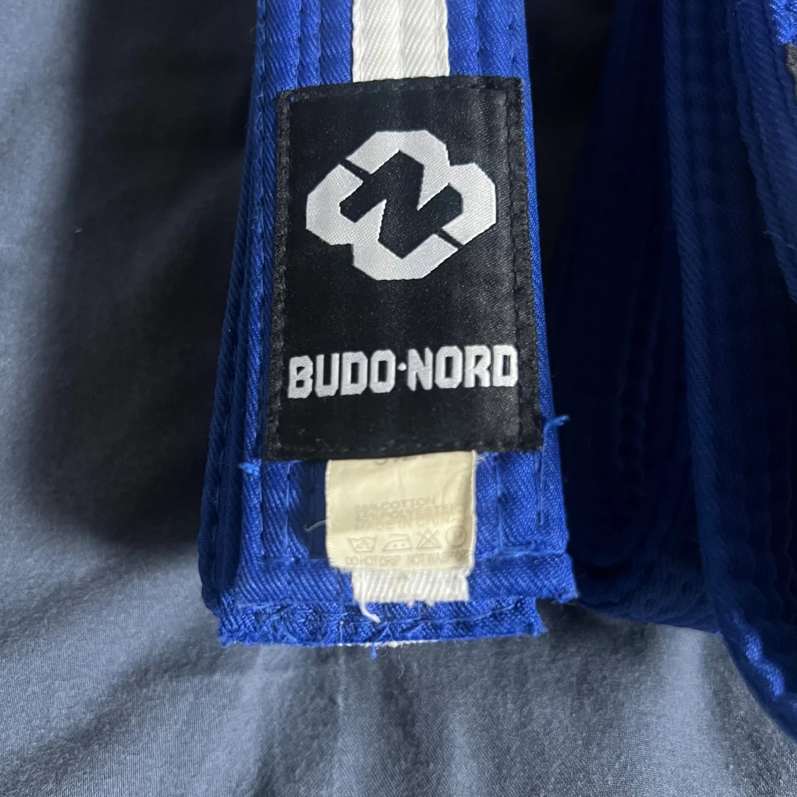 Blått kampsportsbälte Budo-Nord - 1