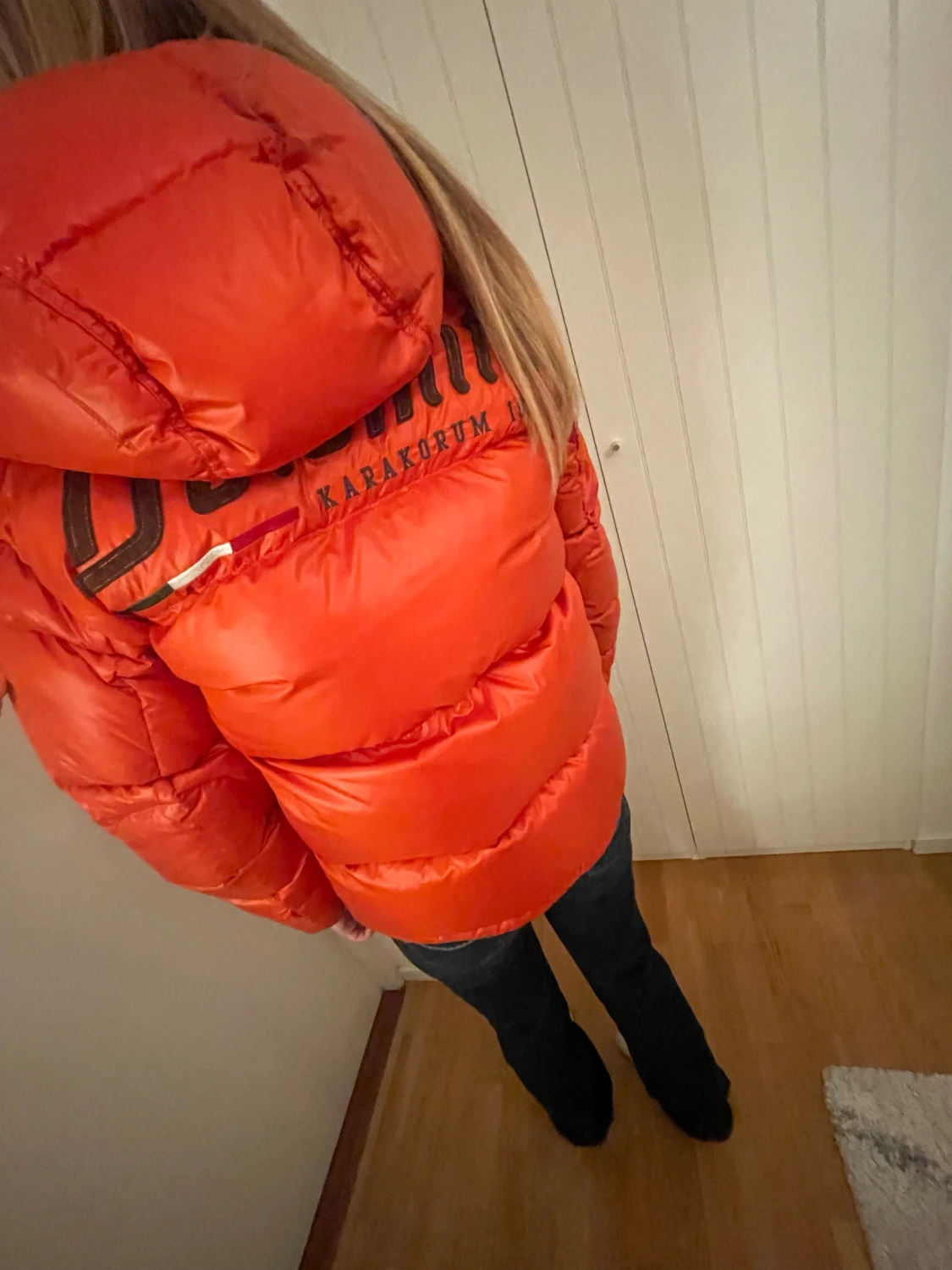 Orange pufferjacka från Dolomite - 4