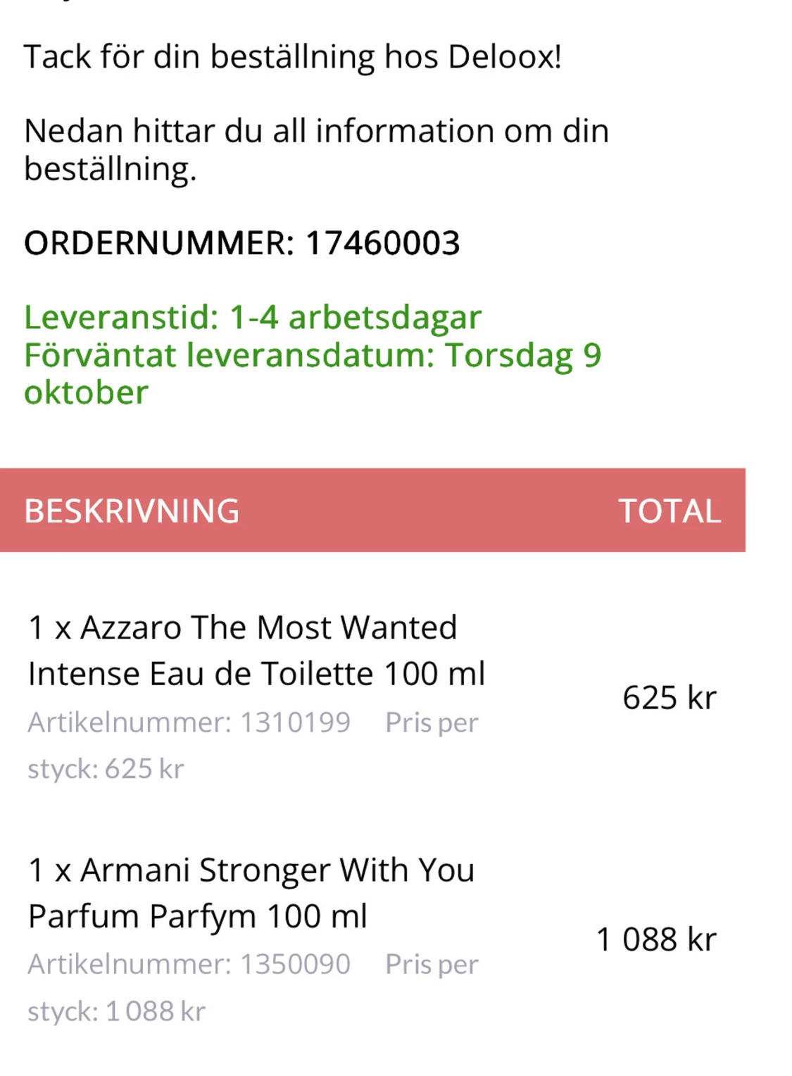 Armani swy le parfum - 1