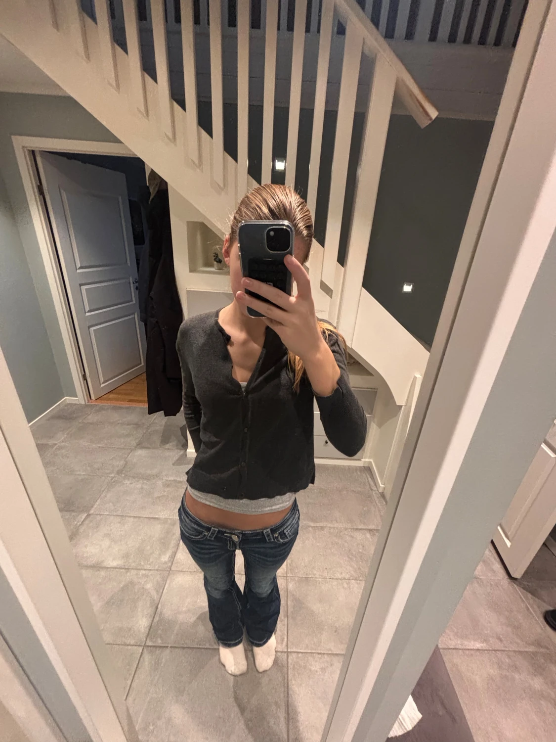 Grå kofta från Zara - 3