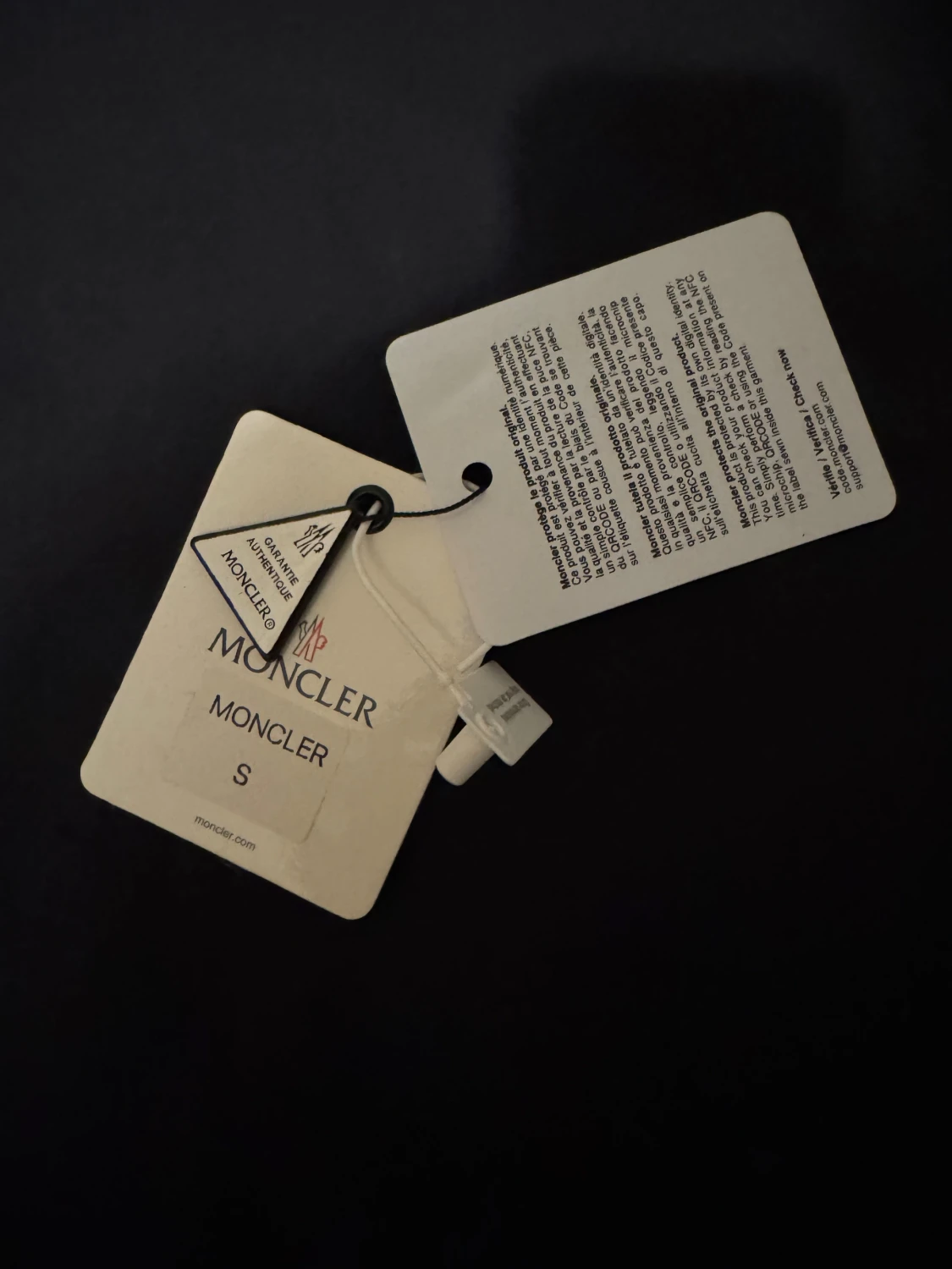 Svart Moncler Maya S - 6