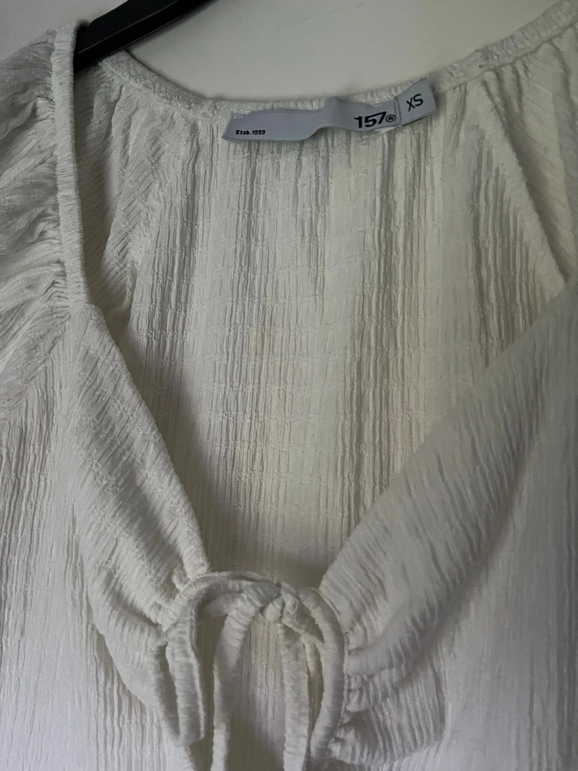 Vit sommar topp  - 1