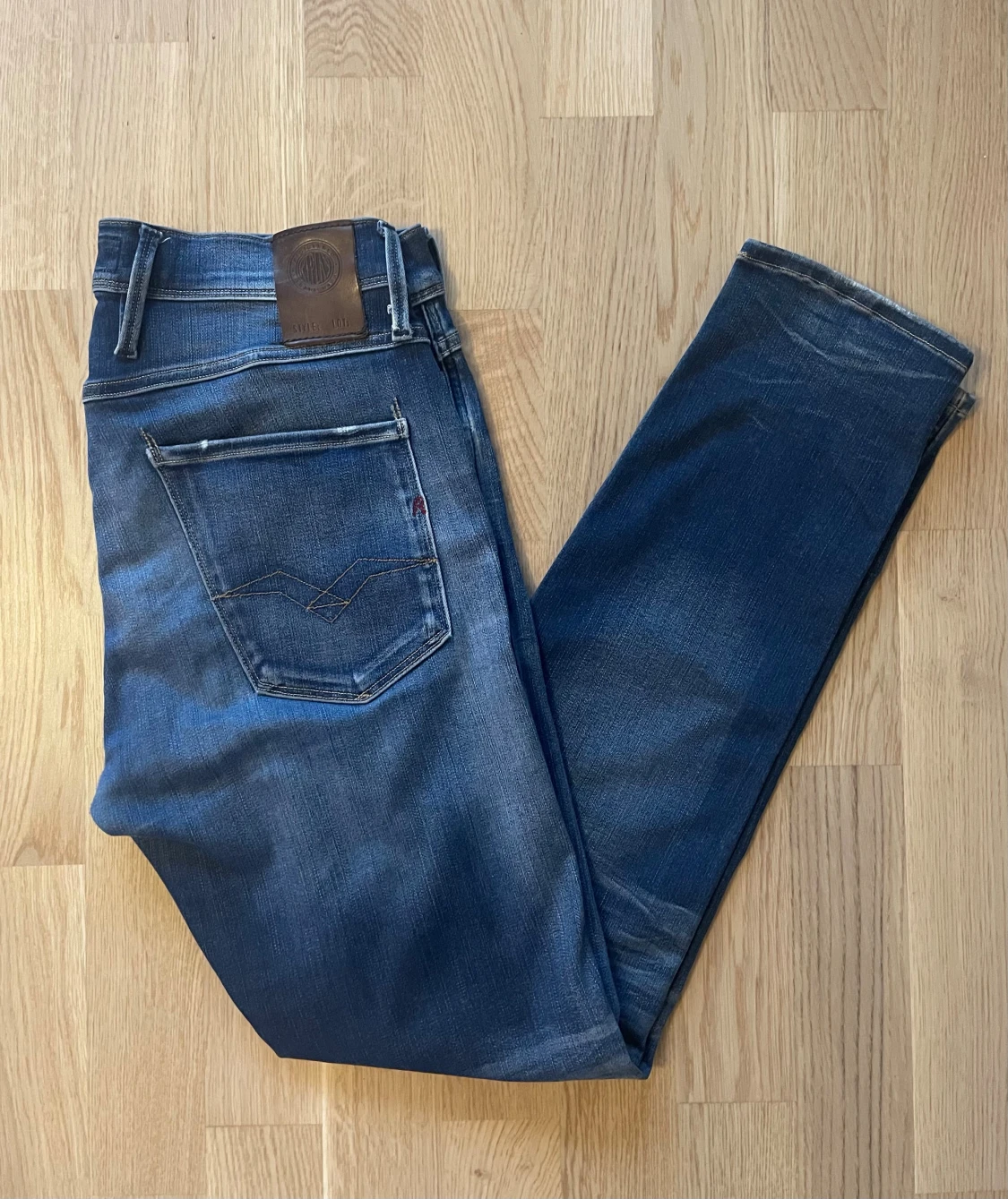 Blå Replay Anbass jeans W30 L30