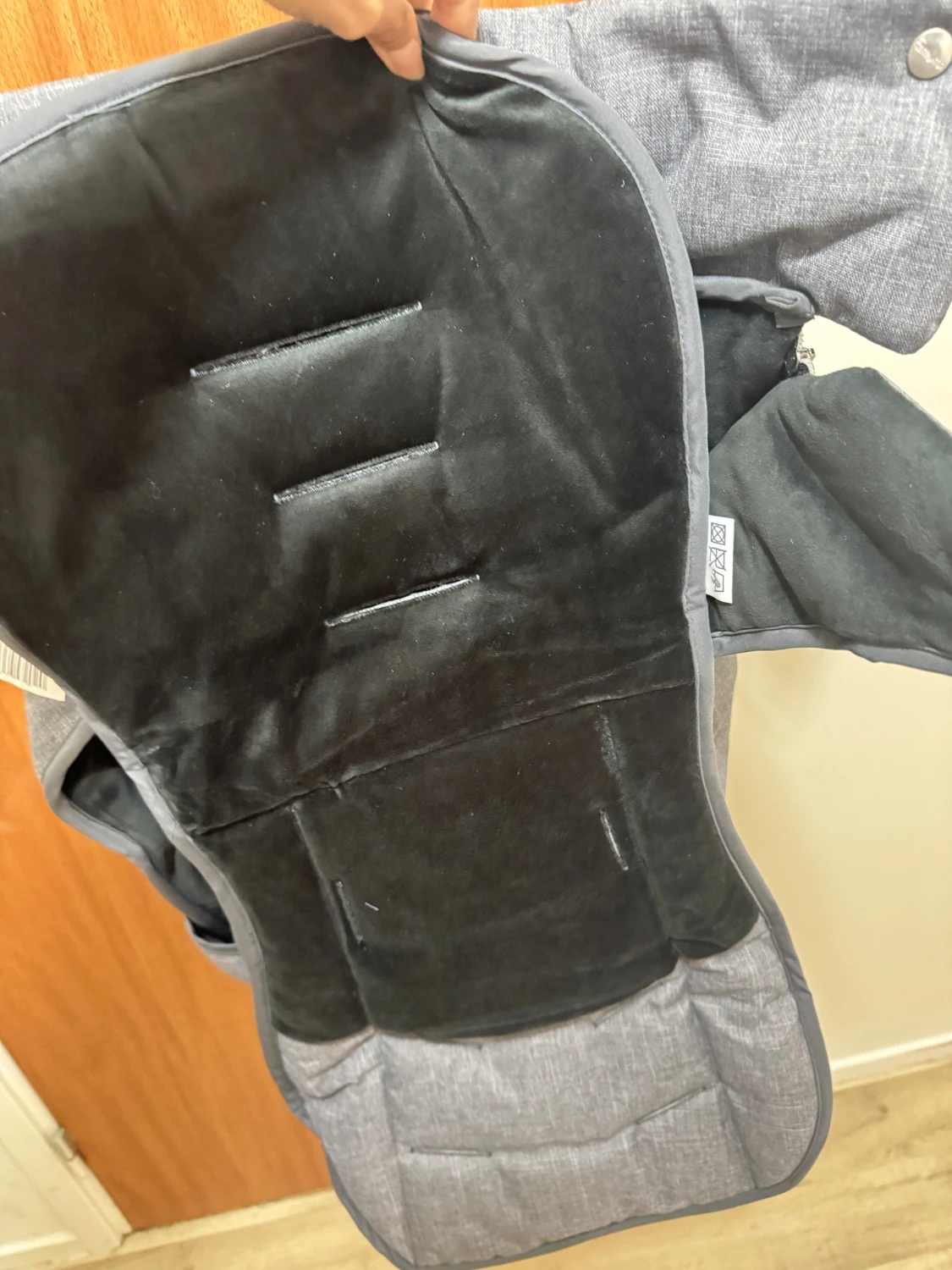 Grå Footsack från Emmaljunga helt ny  - 2