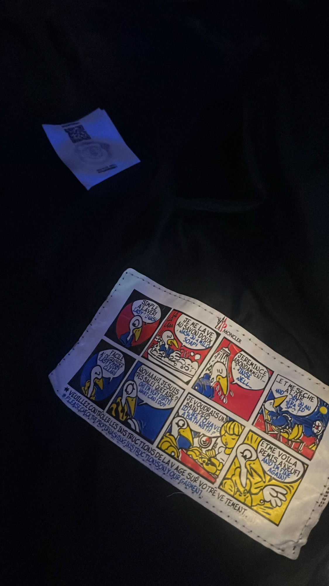 Svart pufferjacka från Moncler - 1