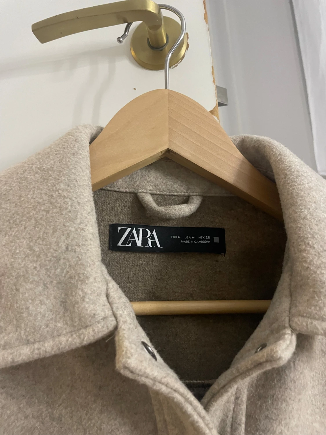 Beige overshirt från Zara - 2