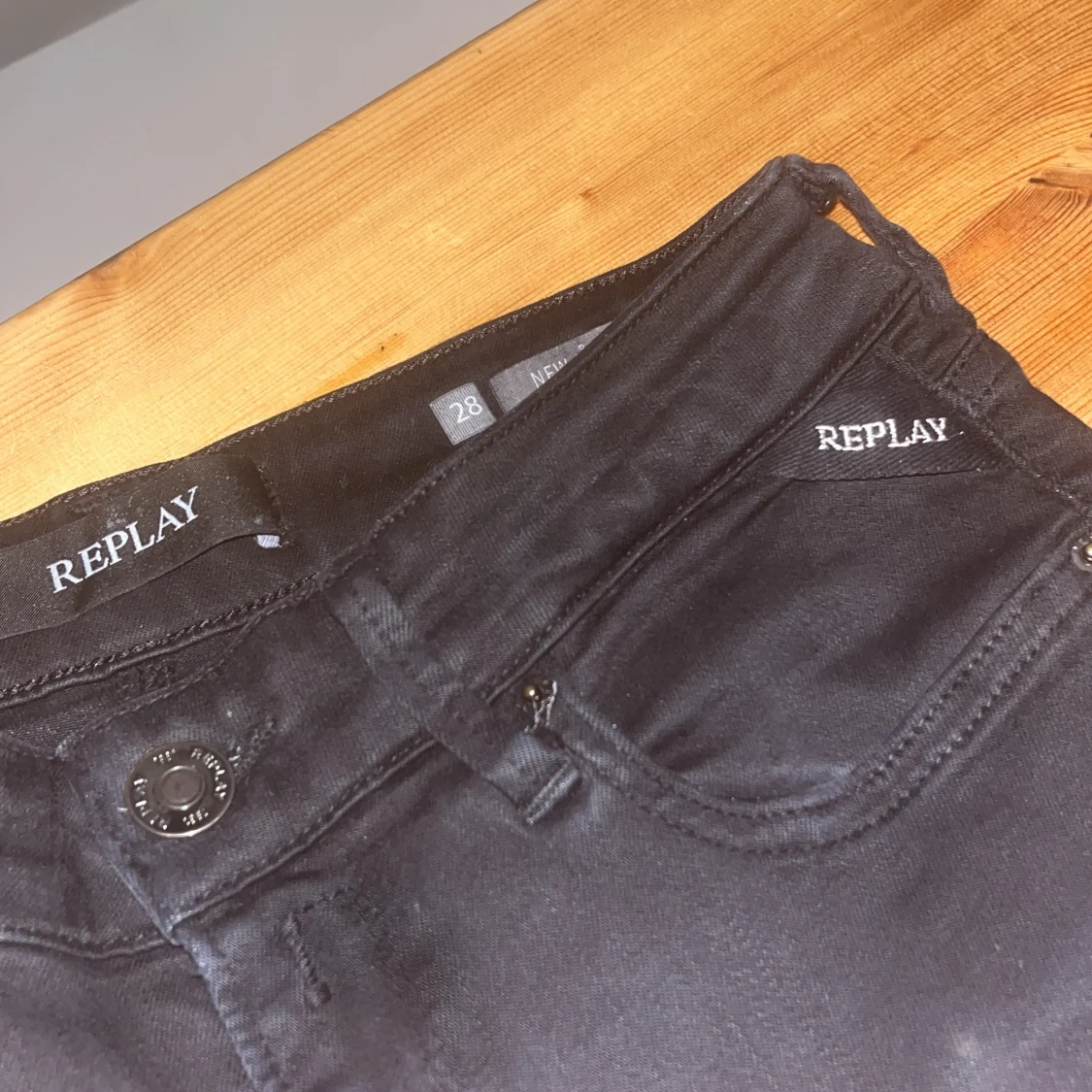 Replay jeans svarta - 3