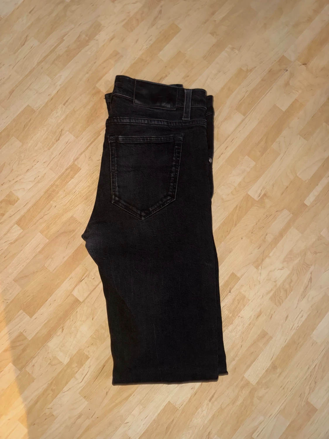 Svarta skinny jeans