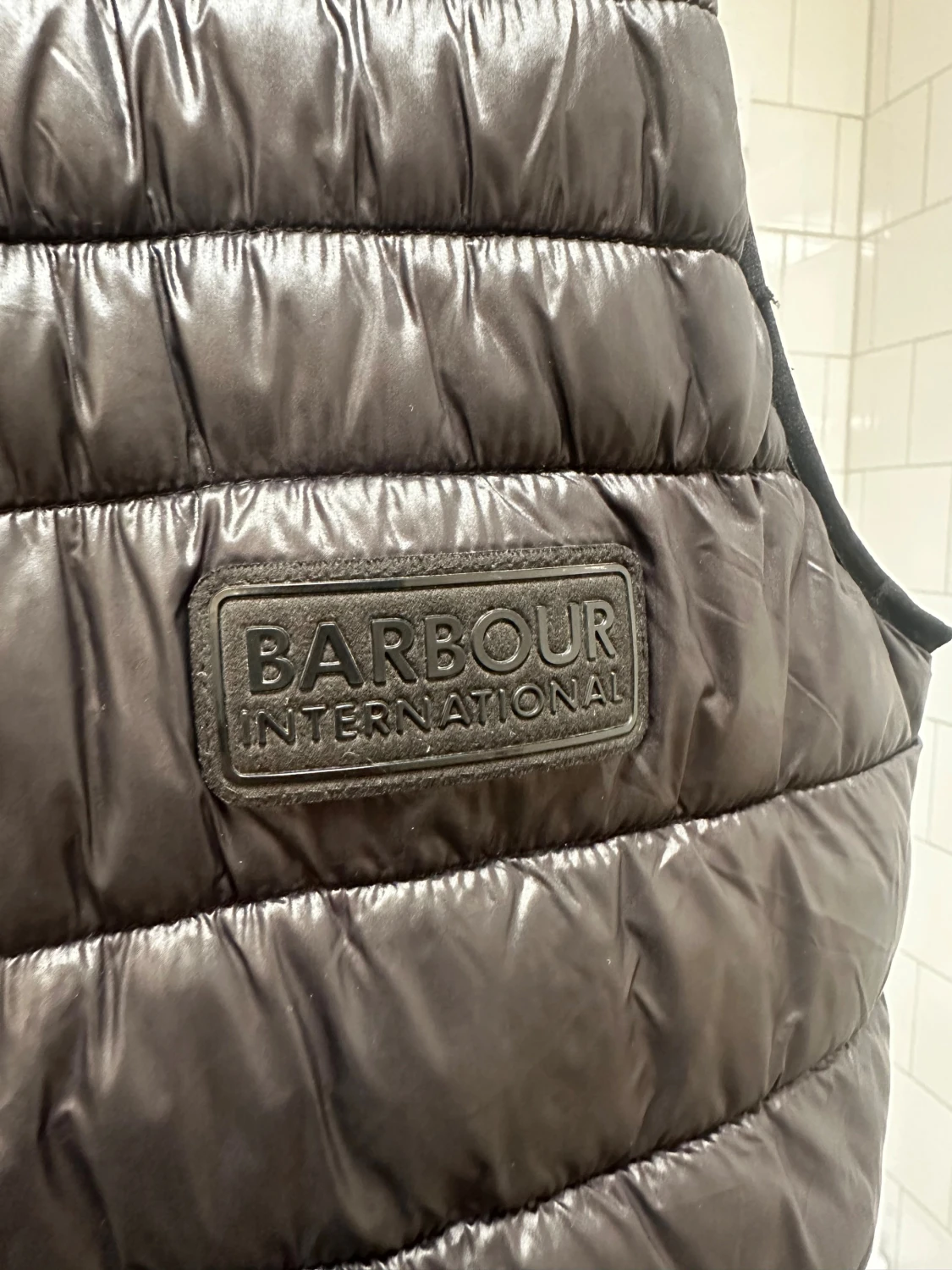 Svart Barbour väst - 2