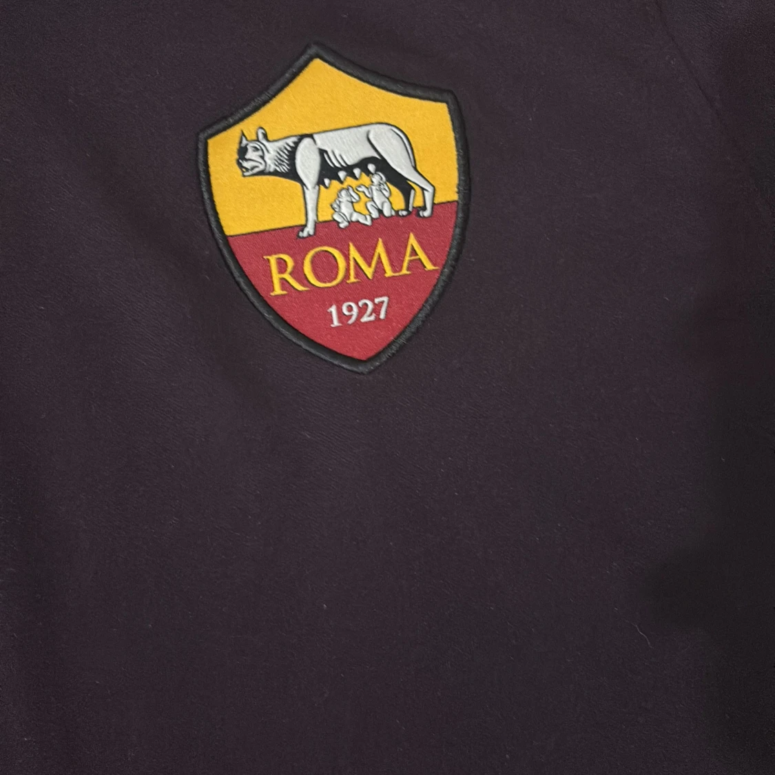 Svart AS Roma Nike t-shirt Dri-Fit - 1