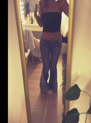 LTB Low waist jeans - Säljer ett par jättesnygga eller ltb jeans. Har sytt om dem till bootcut. De sitter helt perfekt och är jätte snygga och sköna!! 🤍🤍