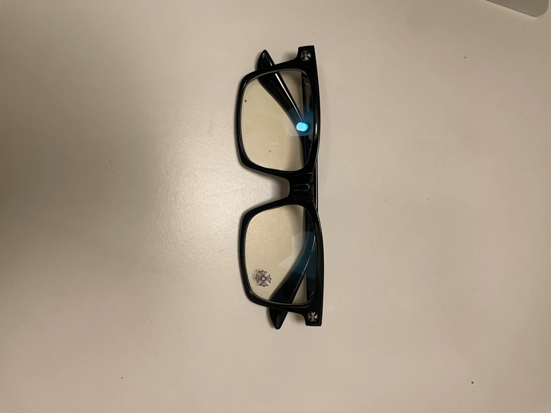 Svarta chrome hearts glasögon 