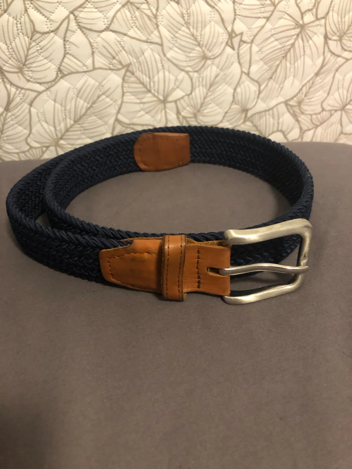 Marinblå flätad väst från Jack Jones - 1