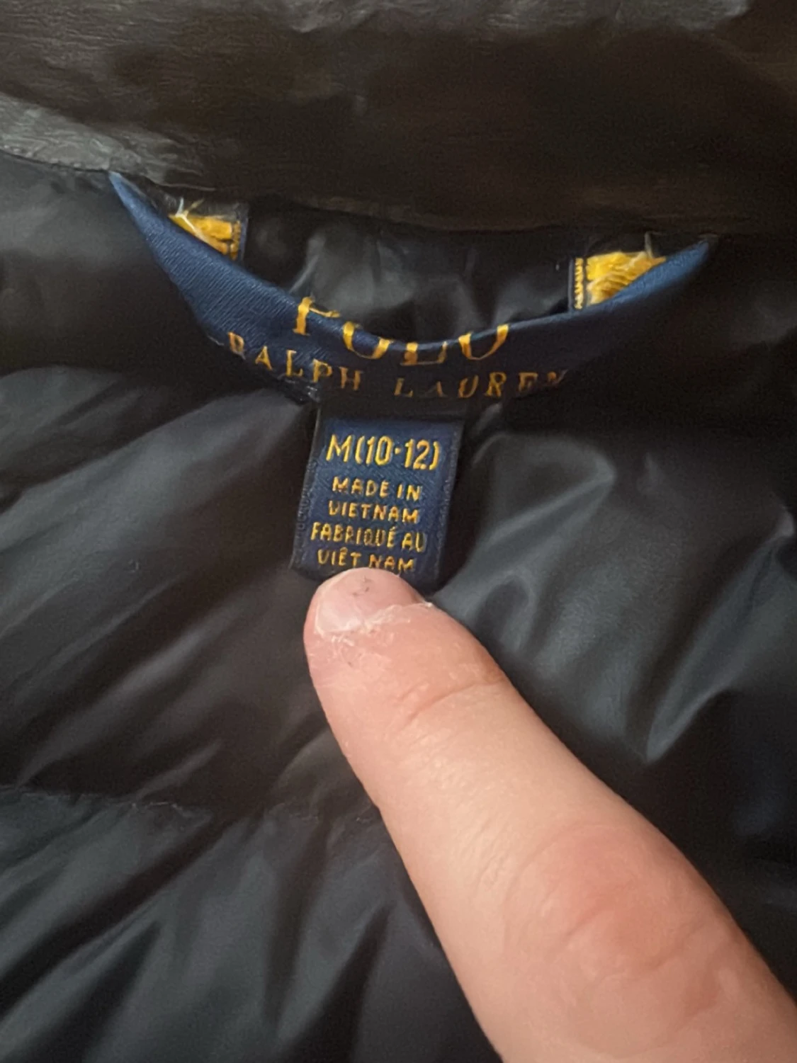 Svart dunväst från Polo Ralph Lauren - 2