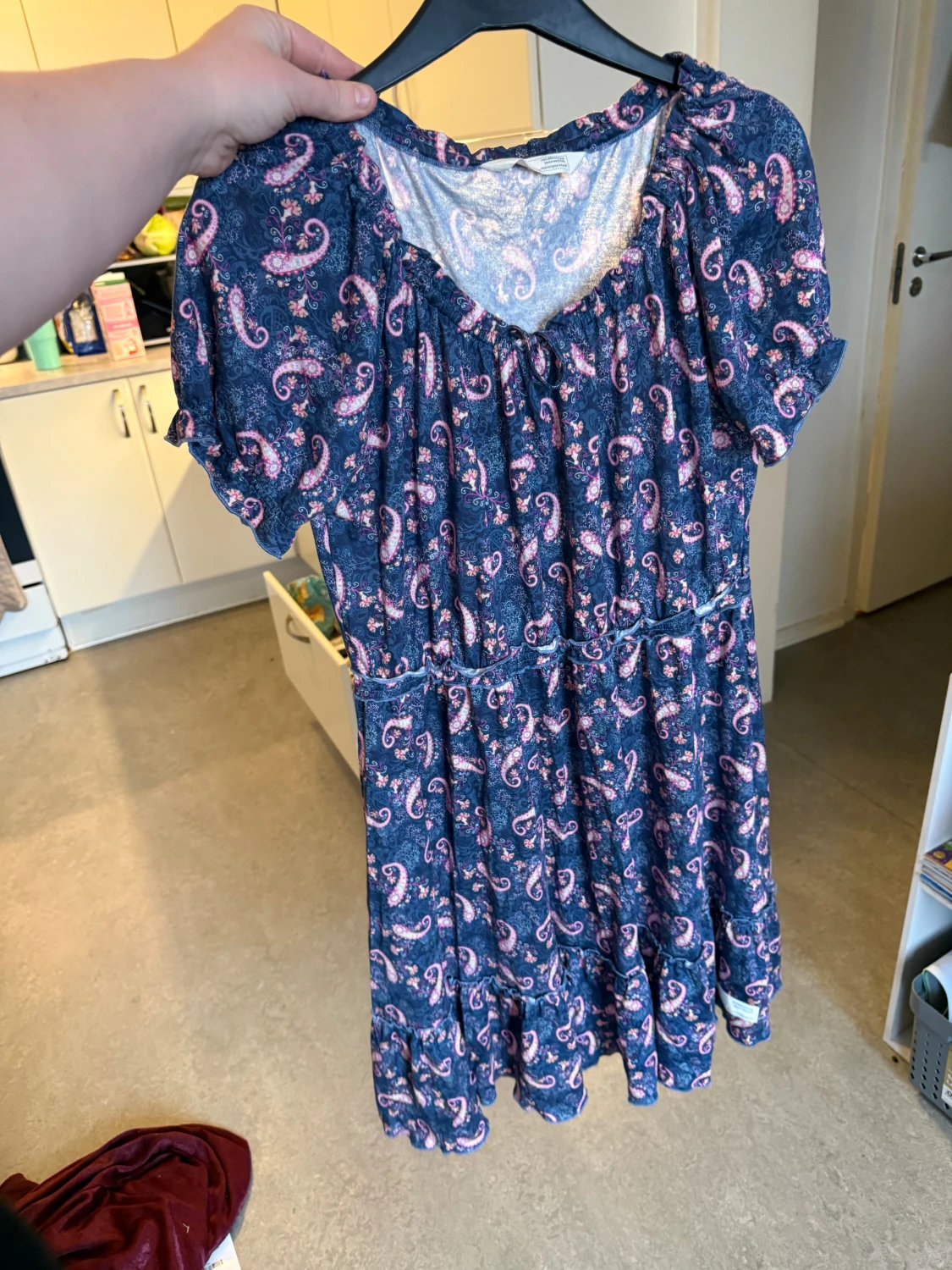 Blå paisleymönstrad klänning Odd Molly - 3