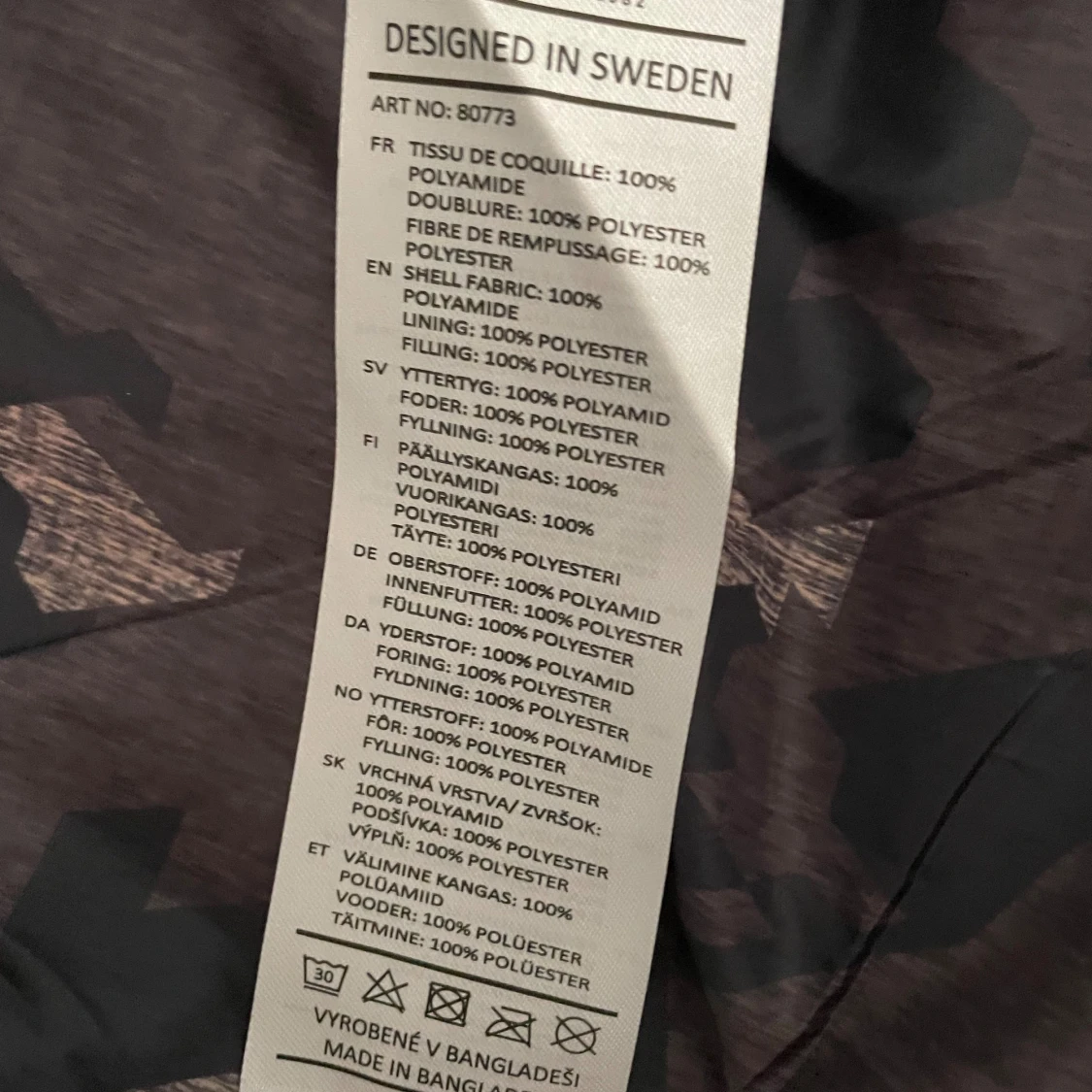 Svart pufferjacka från Five Seasons - 4