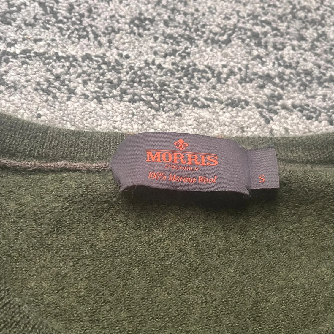 Merinoullströja från Morris - 2