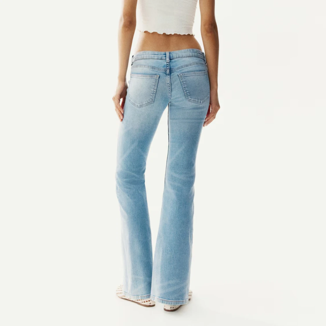 Lågmidjade jeans