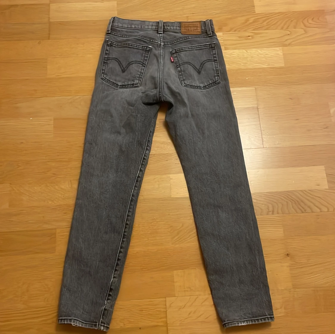 Levi's 501 grå jeans straight fit - 1