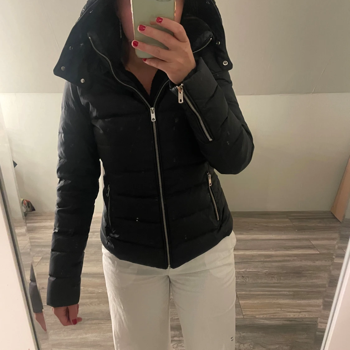 Svart pufferjacka från Zara - 1