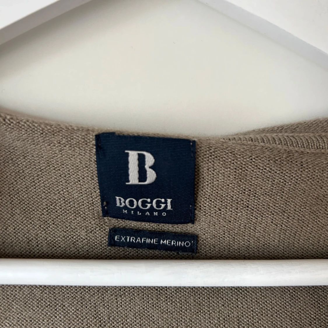 Beige hoodie från Boggi Milano - 1