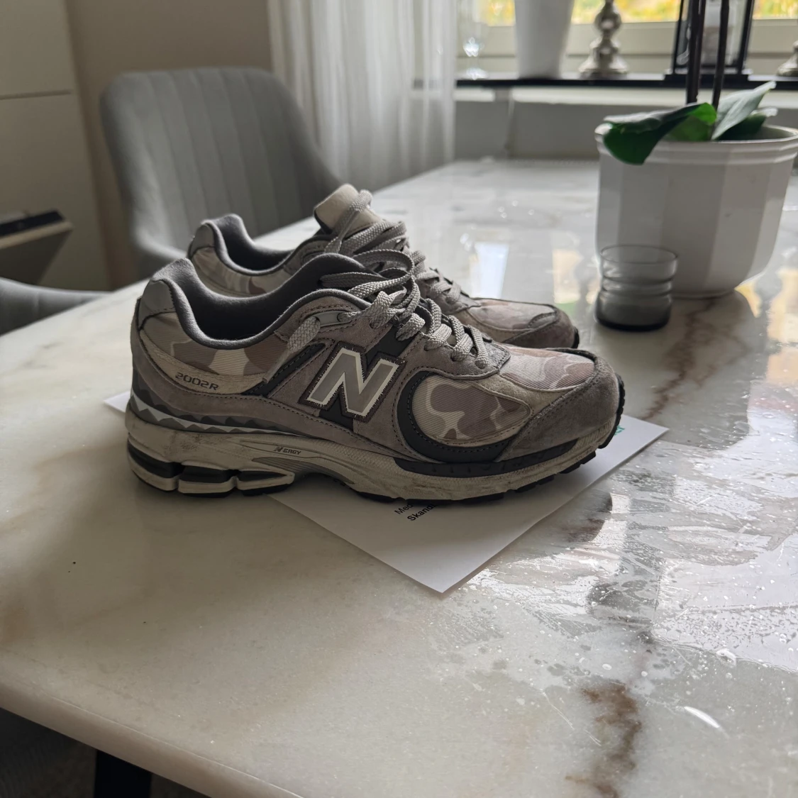 New Balance 2002R camo sneakers
