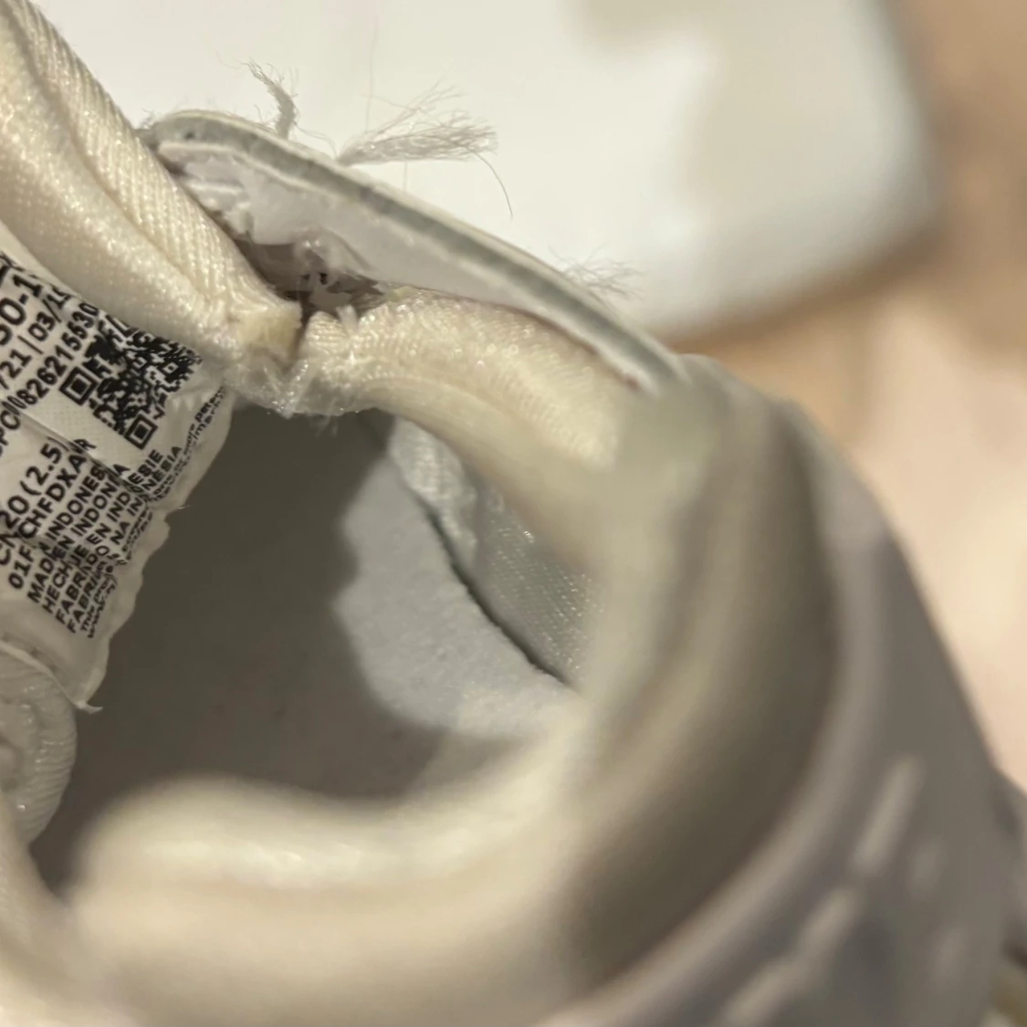 Vita Nike sneakers för barn - 3