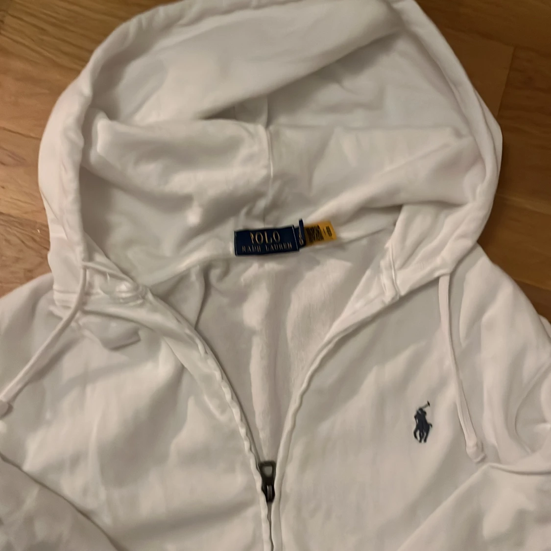 Vit zip hoodie från Polo Ralph Lauren - 2