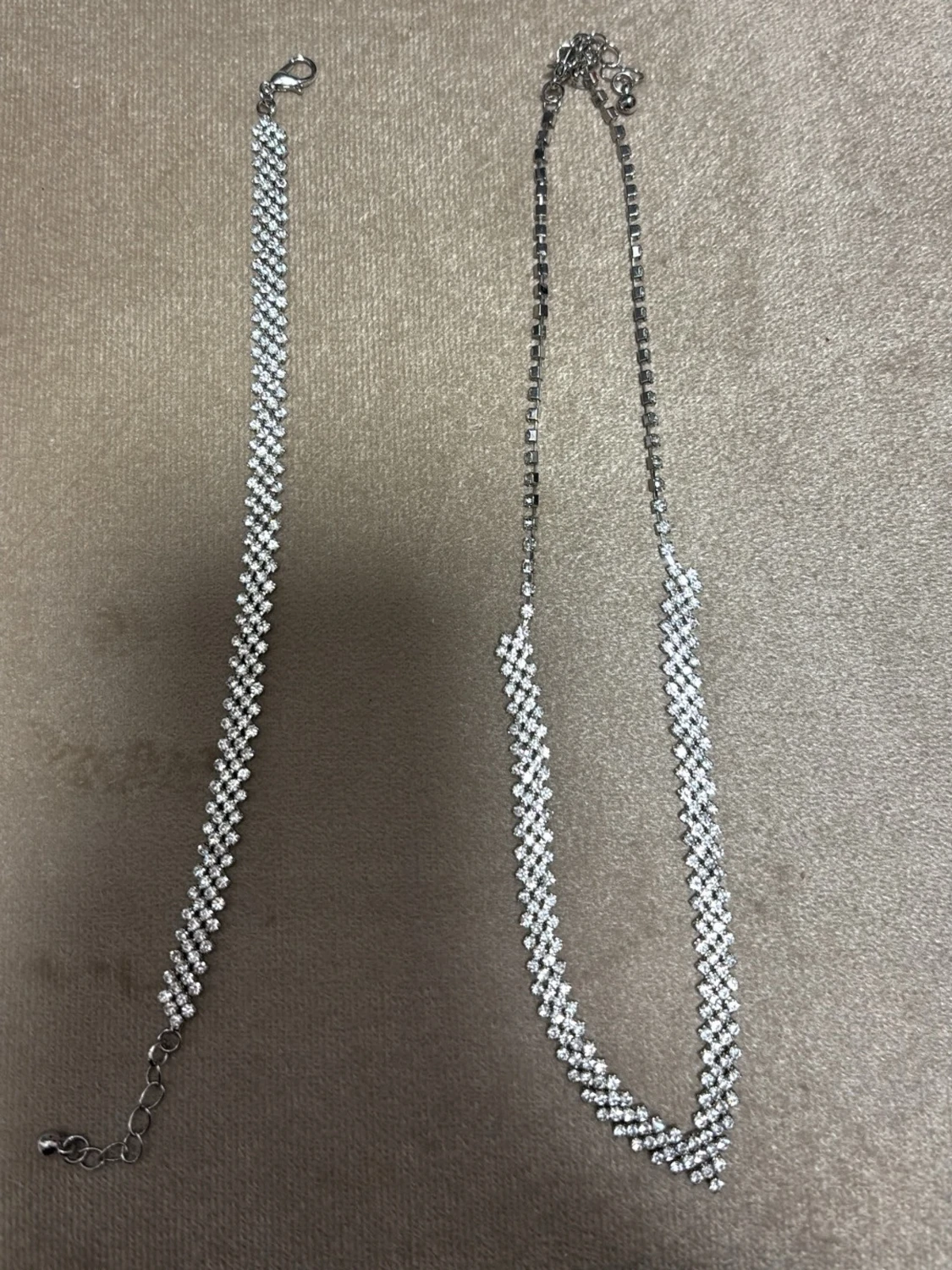 Matchande armband och halsband från Albrekts guld