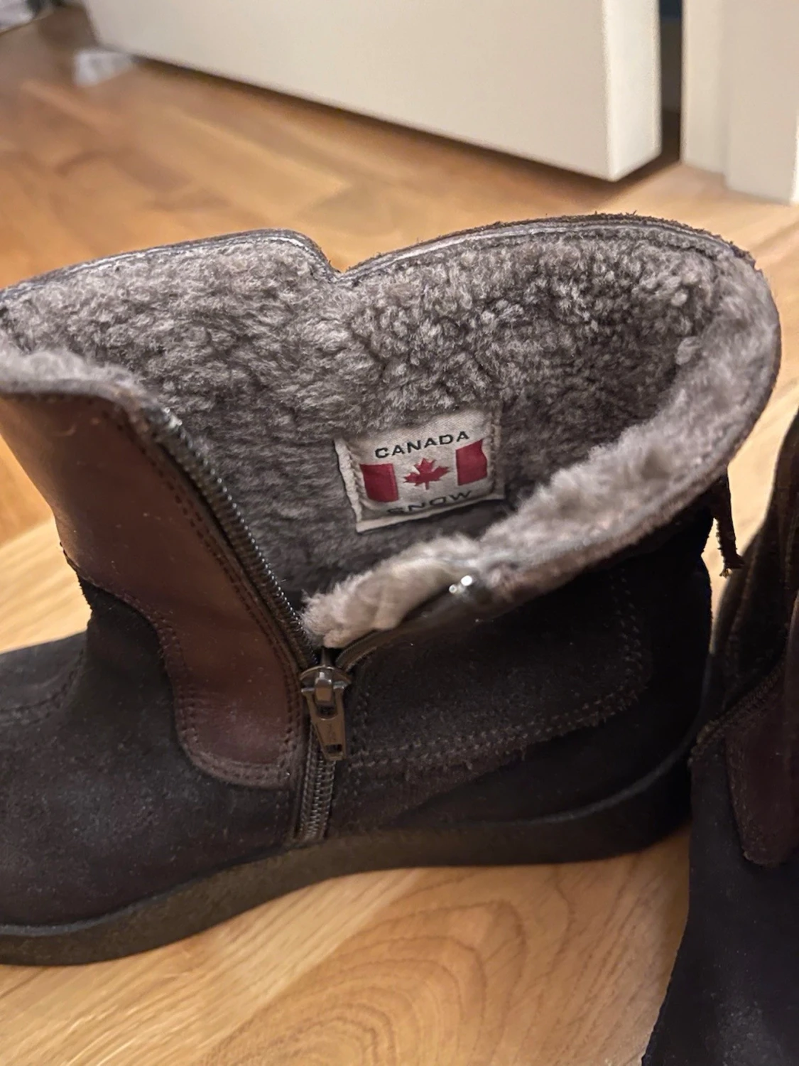 Svarta vinterboots från Canada Snow - 1