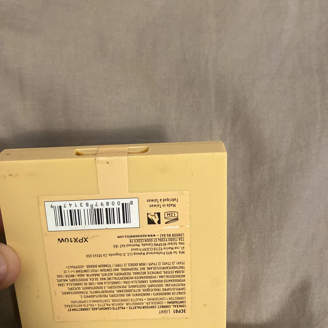 NYX Conceal Correct Contour Palette - 4