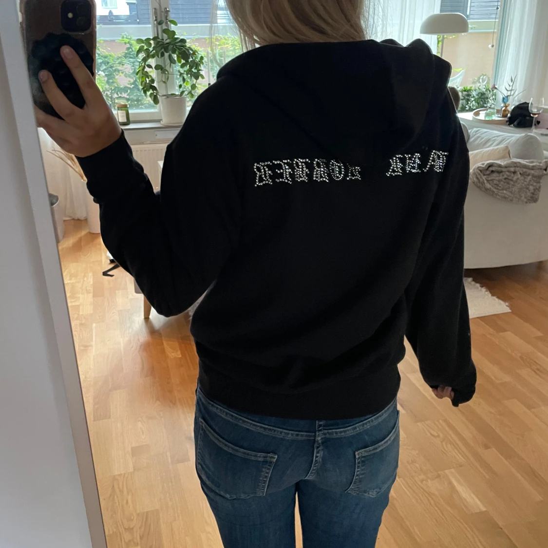 Bvaldi zip up hoodie svart - 3