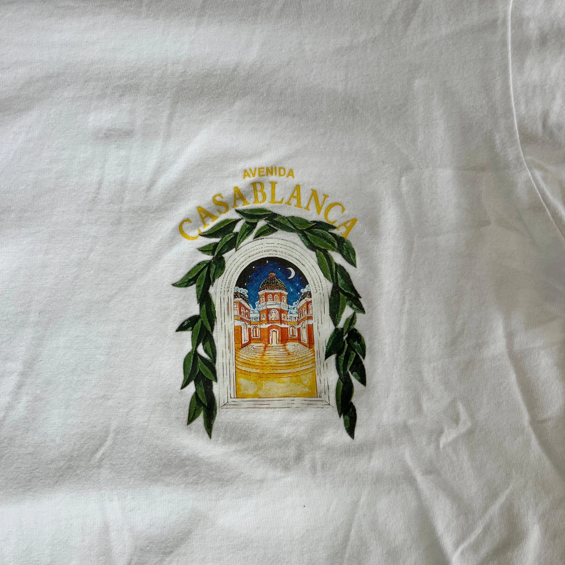 Vit t-shirt från Casablanca  - 2