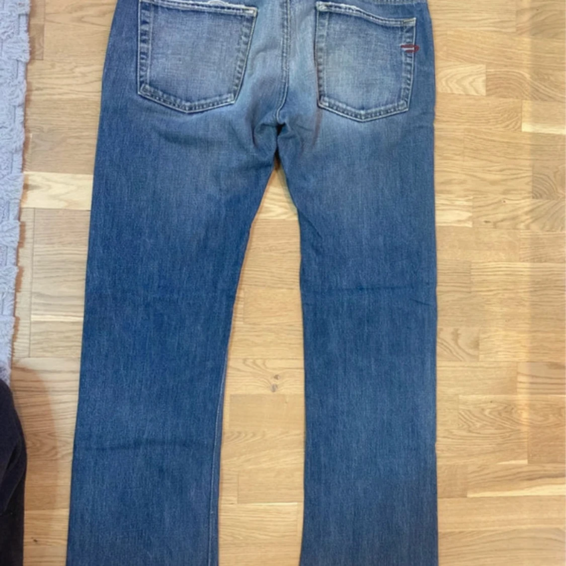 Blå raka jeans från Diesel - 3