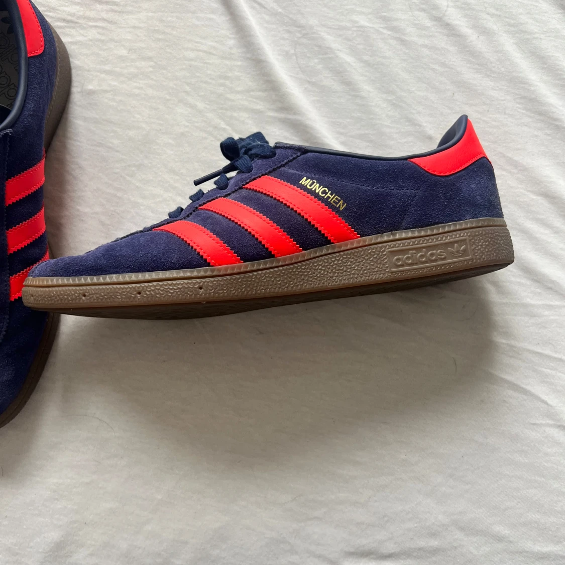 Adidas München sneakers marinblå/röd - 2